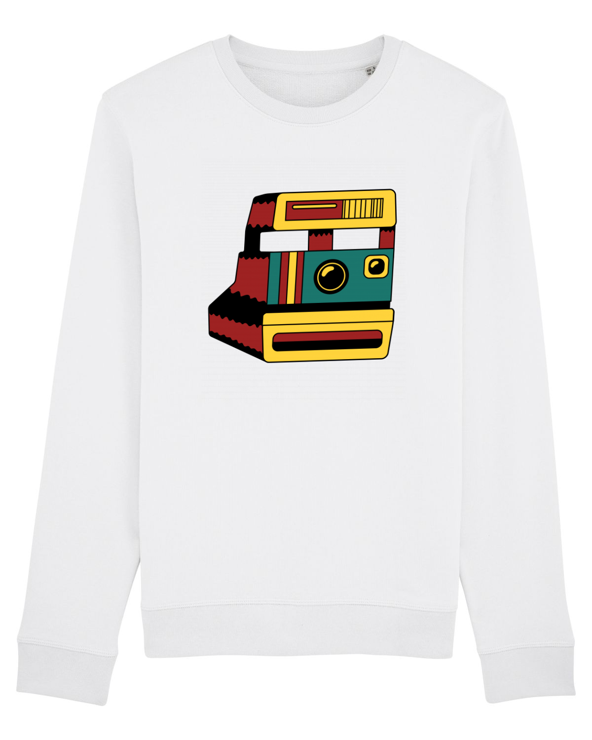 Bluză mânecă lungă Unisex Rise White