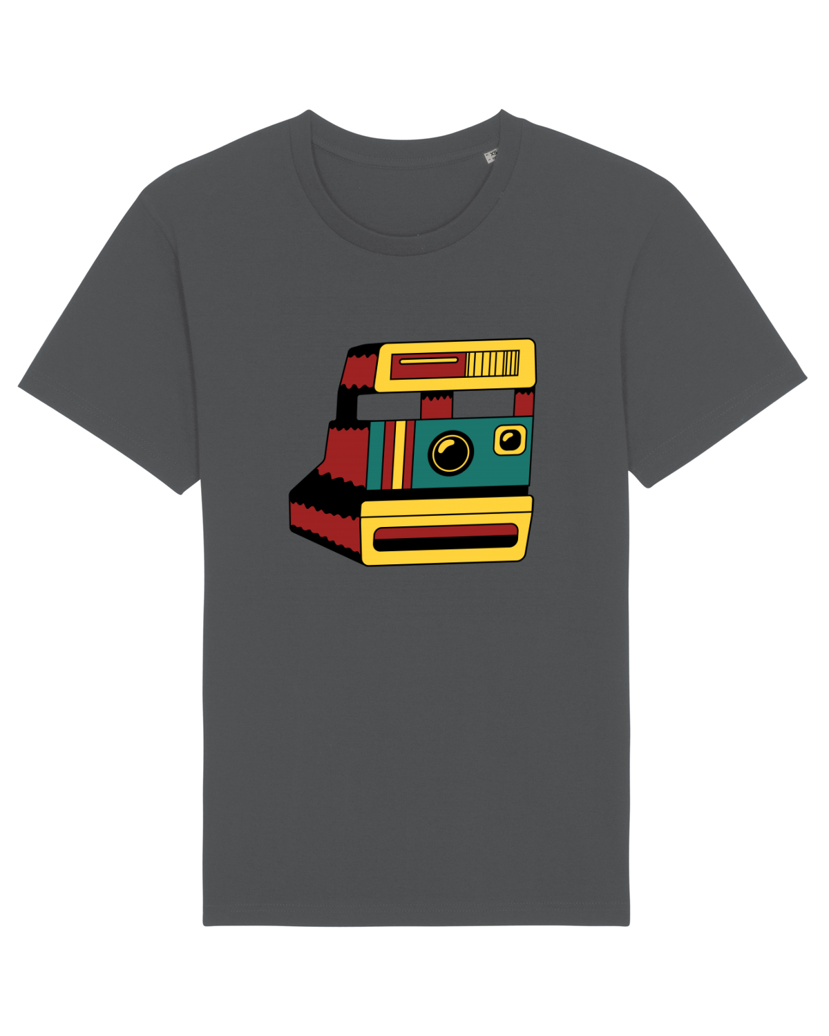 Tricou mânecă scurtă Unisex Rocker Anthracite