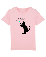 Cat silhouette  Tricou mânecă scurtă  Copii Mini Creator