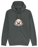 Born To Cook Forced To Work Hanorac cu fermoar Unisex Connector