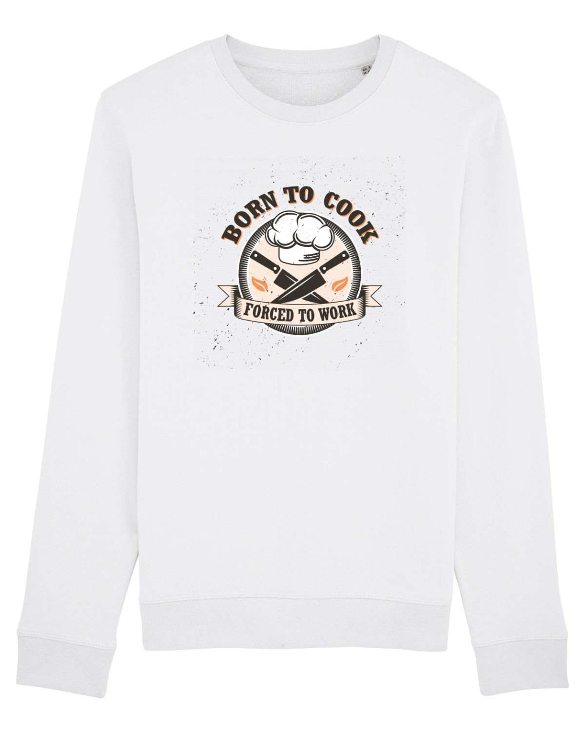 Bluză mânecă lungă Unisex Rise White