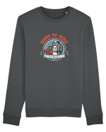 Born To Hike Forced To Work Bluză mânecă lungă Unisex Rise