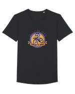 Born To Ride Forced To Work Tricou mânecă scurtă guler larg Bărbat Skater