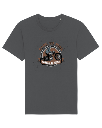 Born To Ride Forced To Work Anthracite