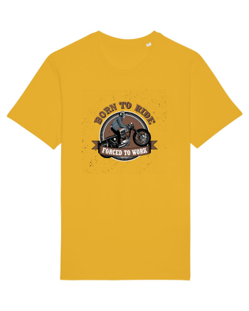 Born To Ride Forced To Work Spectra Yellow