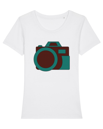 Aparat Foto Retro Vintage White