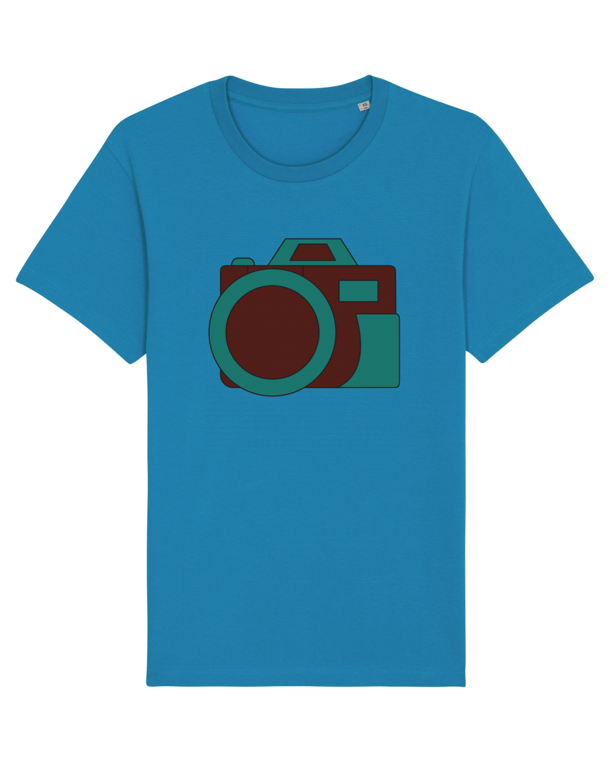 Tricou mânecă scurtă Unisex Rocker Azur