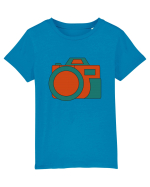 Aparat Foto Retro Vintage Tricou mânecă scurtă  Copii Mini Creator