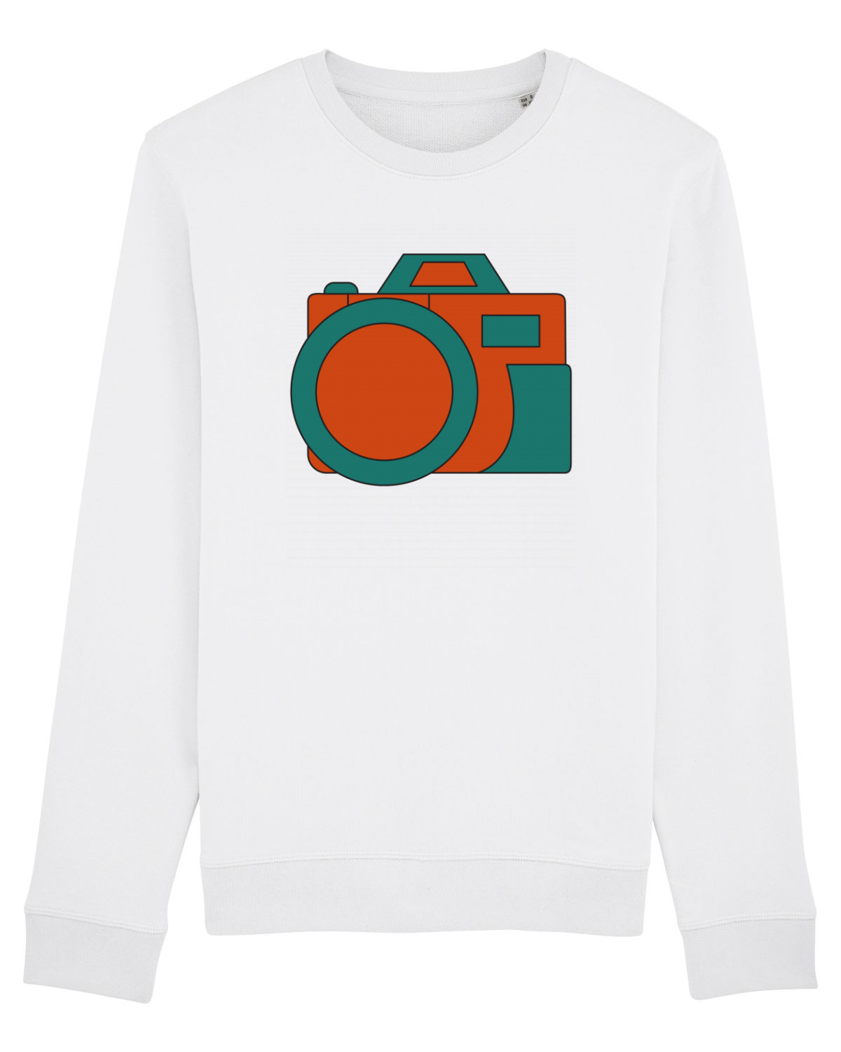 Bluză mânecă lungă Unisex Rise White