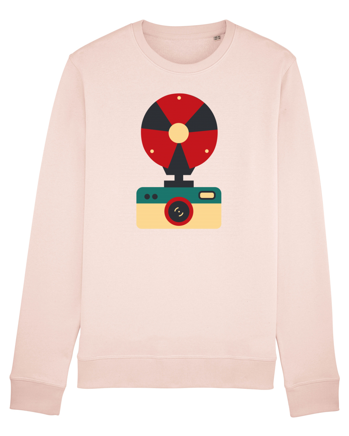 Bluză mânecă lungă Unisex Rise Candy Pink
