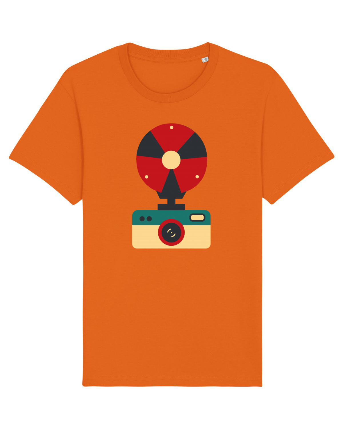 Tricou mânecă scurtă Unisex Rocker Bright Orange