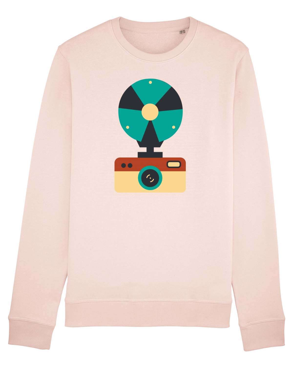 Bluză mânecă lungă Unisex Rise Candy Pink