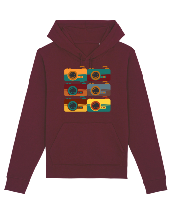 Aparat Foto Retro Vintage Burgundy
