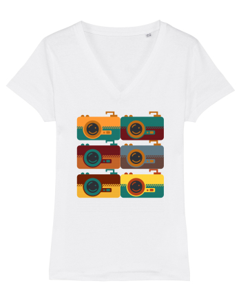 Aparat Foto Retro Vintage White