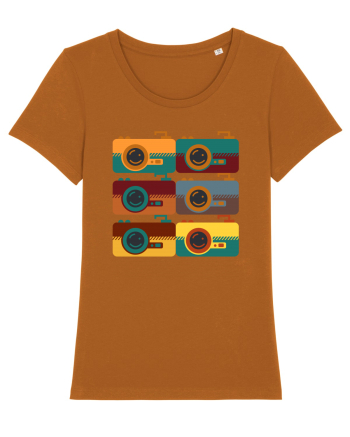 Aparat Foto Retro Vintage Roasted Orange