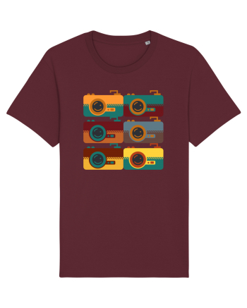 Aparat Foto Retro Vintage Burgundy