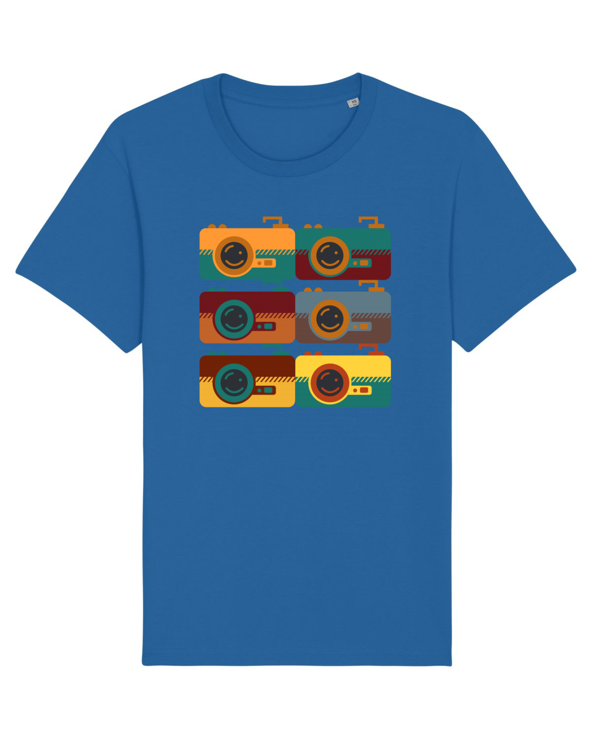 Tricou mânecă scurtă Unisex Rocker Royal Blue