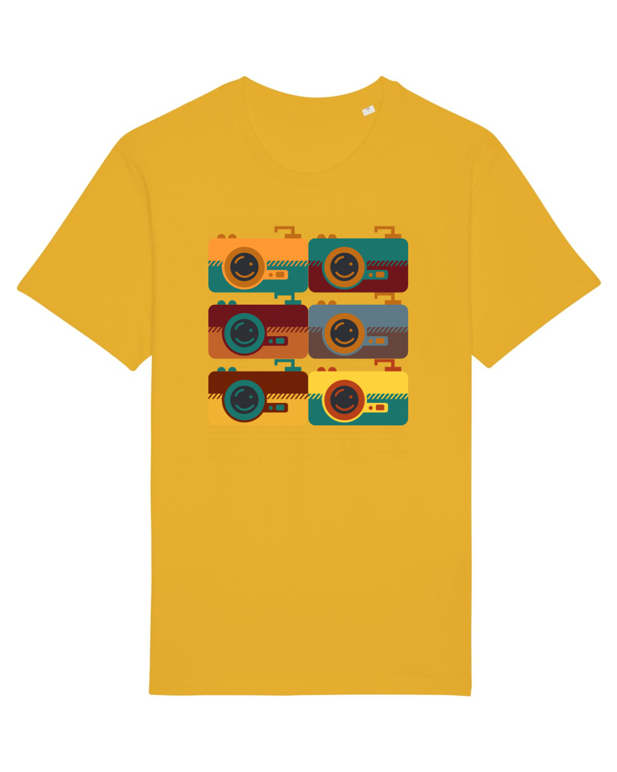 Tricou mânecă scurtă Unisex Rocker Spectra Yellow