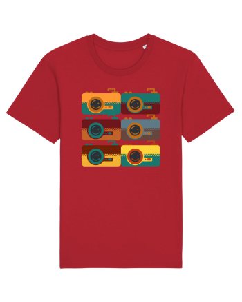 Aparat Foto Retro Vintage Red