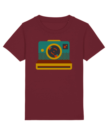 Aparat Foto Retro Vintage Burgundy