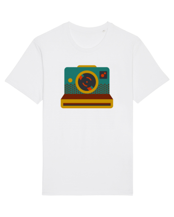 Aparat Foto Retro Vintage White