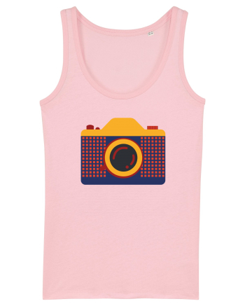 Aparat Foto Retro Vintage Cotton Pink