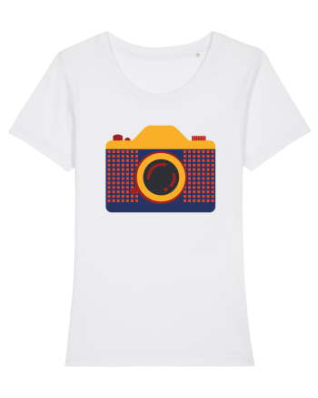 Aparat Foto Retro Vintage White