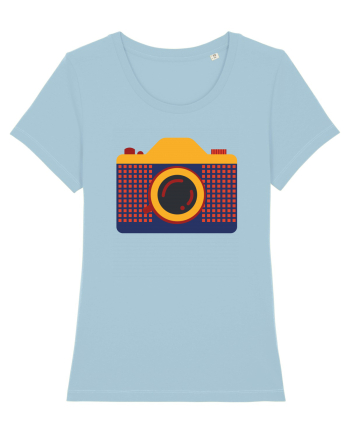 Aparat Foto Retro Vintage Sky Blue
