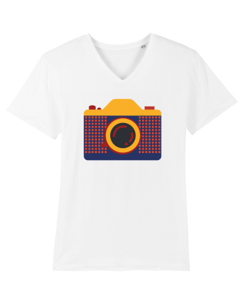 Aparat Foto Retro Vintage White