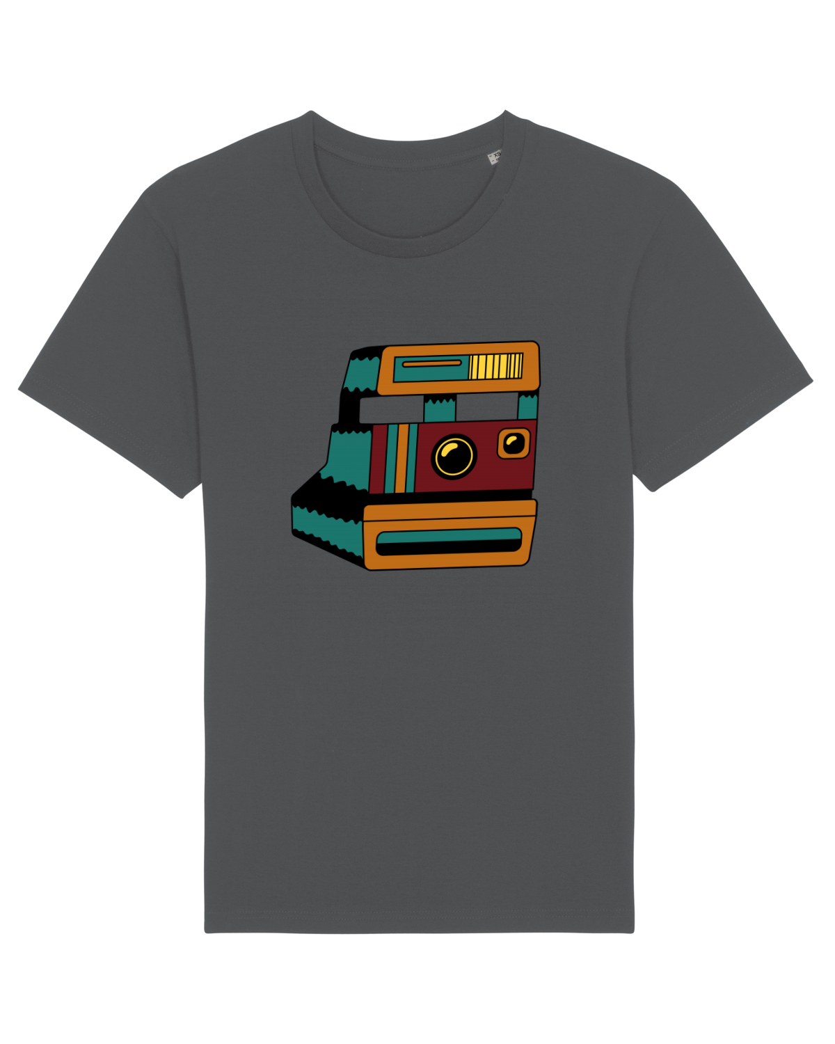 Tricou mânecă scurtă Unisex Rocker Anthracite