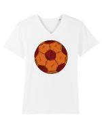 Pentru Iubitorii De Football  Tricou mânecă scurtă guler V Bărbat Presenter