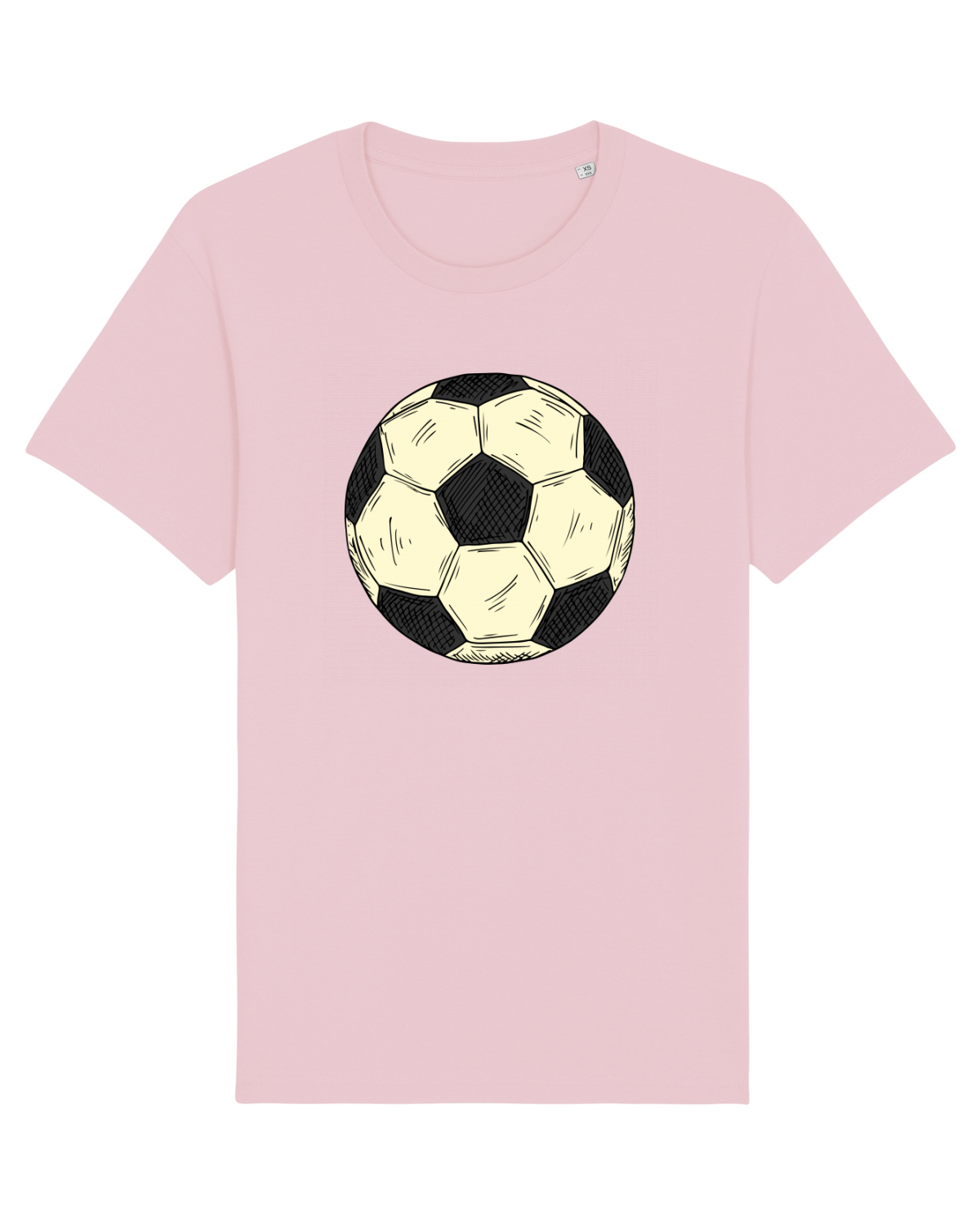 Tricou mânecă scurtă Unisex Rocker Cotton Pink