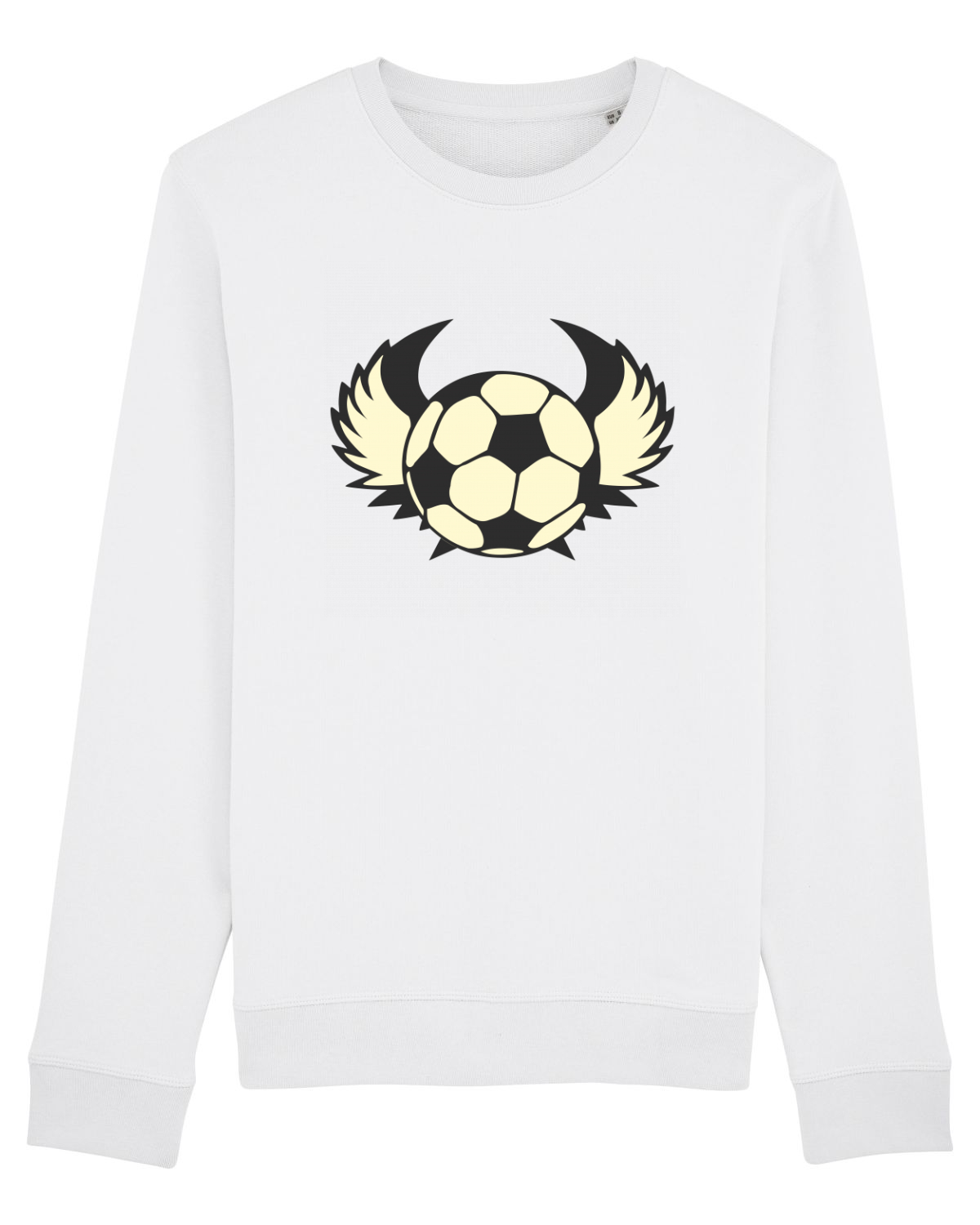 Bluză mânecă lungă Unisex Rise White