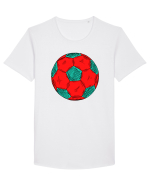 Pentru Iubitorii De Football  Tricou mânecă scurtă guler larg Bărbat Skater