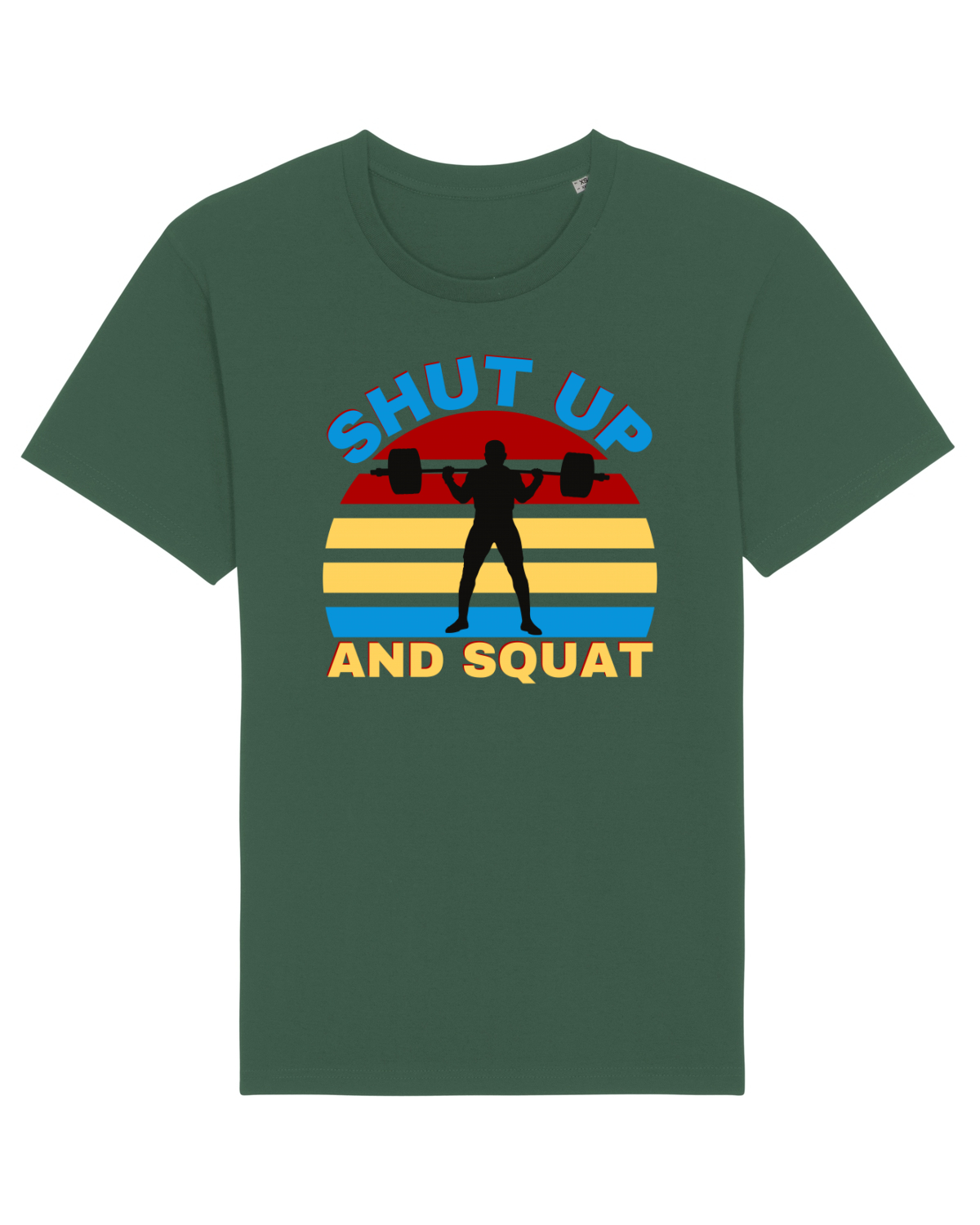 Tricou mânecă scurtă Unisex Rocker Bottle Green