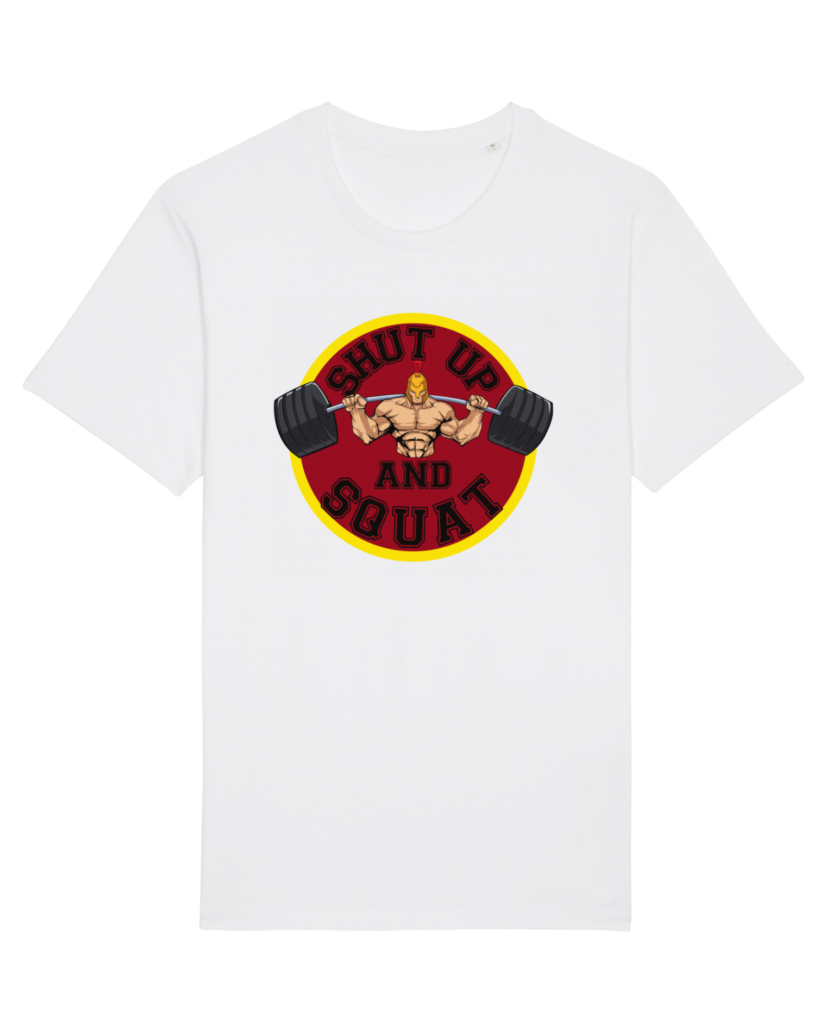 Tricou mânecă scurtă Unisex Rocker White