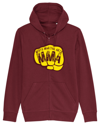 Mixed Martial Arts Burgundy