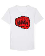 Mixed Martial Arts Tricou mânecă scurtă guler larg Bărbat Skater