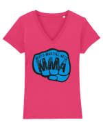 Mixed Martial Arts Tricou mânecă scurtă guler V Damă Evoker