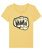 Mixed Martial Arts Tricou mânecă scurtă guler larg fitted Damă Expresser