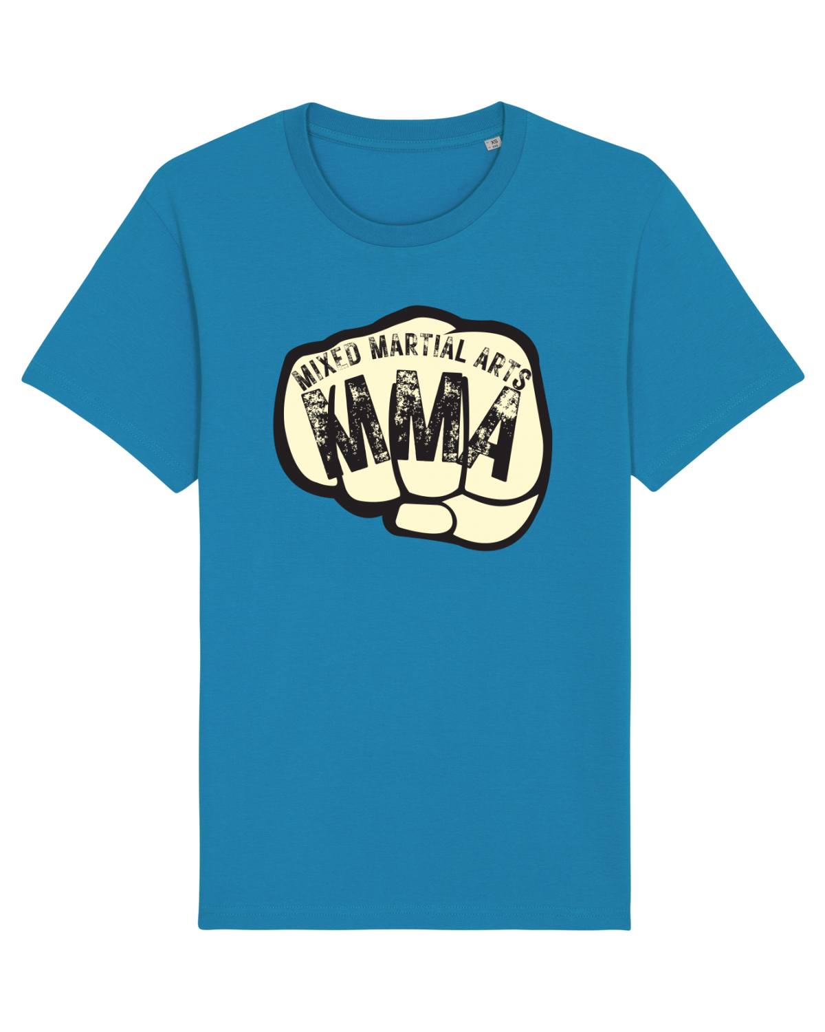 Tricou mânecă scurtă Unisex Rocker Azur