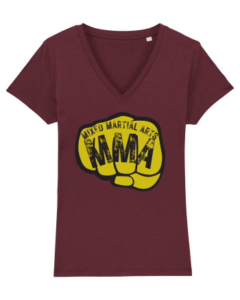Mixed Martial Arts Burgundy