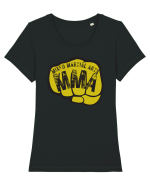 Mixed Martial Arts Tricou mânecă scurtă guler larg fitted Damă Expresser