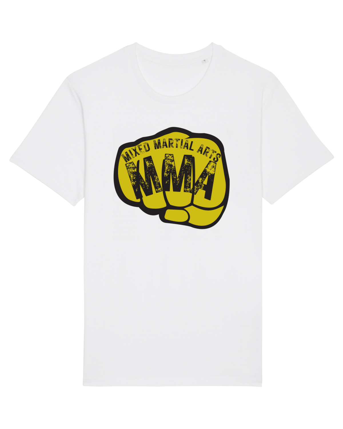 Tricou mânecă scurtă Unisex Rocker White