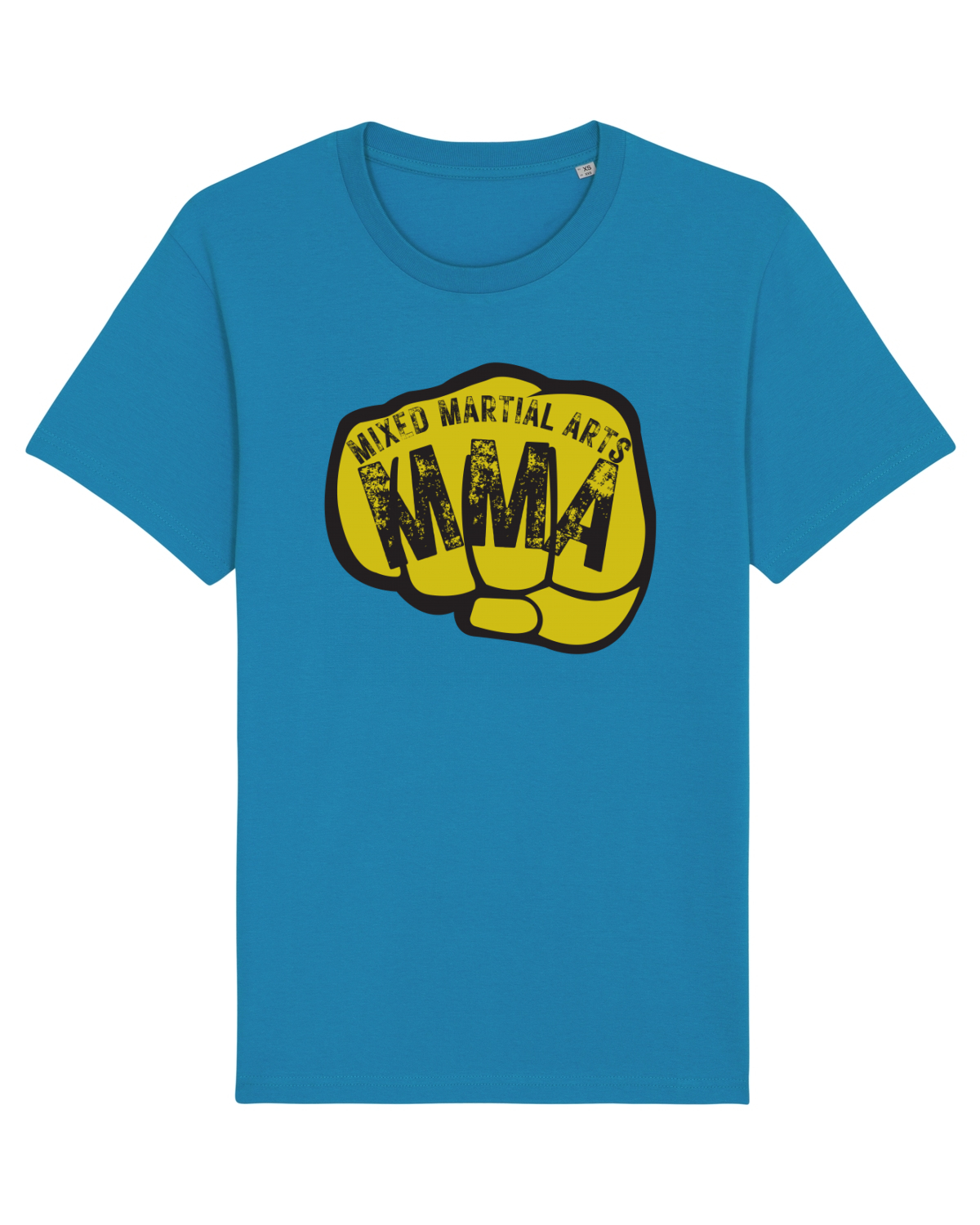 Tricou mânecă scurtă Unisex Rocker Azur