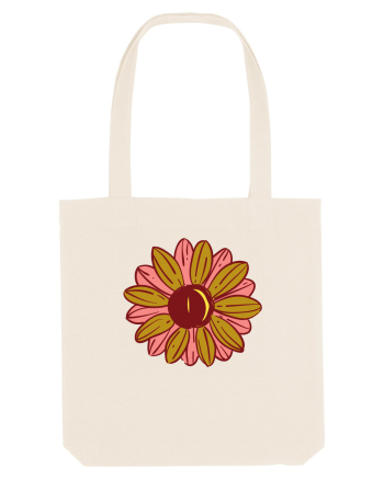 Retro Vintage Flower Natural