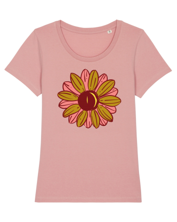 Retro Vintage Flower Canyon Pink