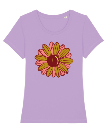 Retro Vintage Flower Lavender Dawn