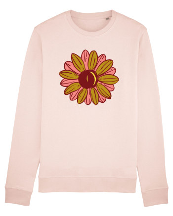 Retro Vintage Flower Candy Pink