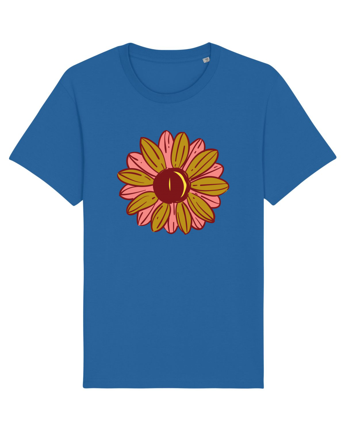 Tricou mânecă scurtă Unisex Rocker Royal Blue
